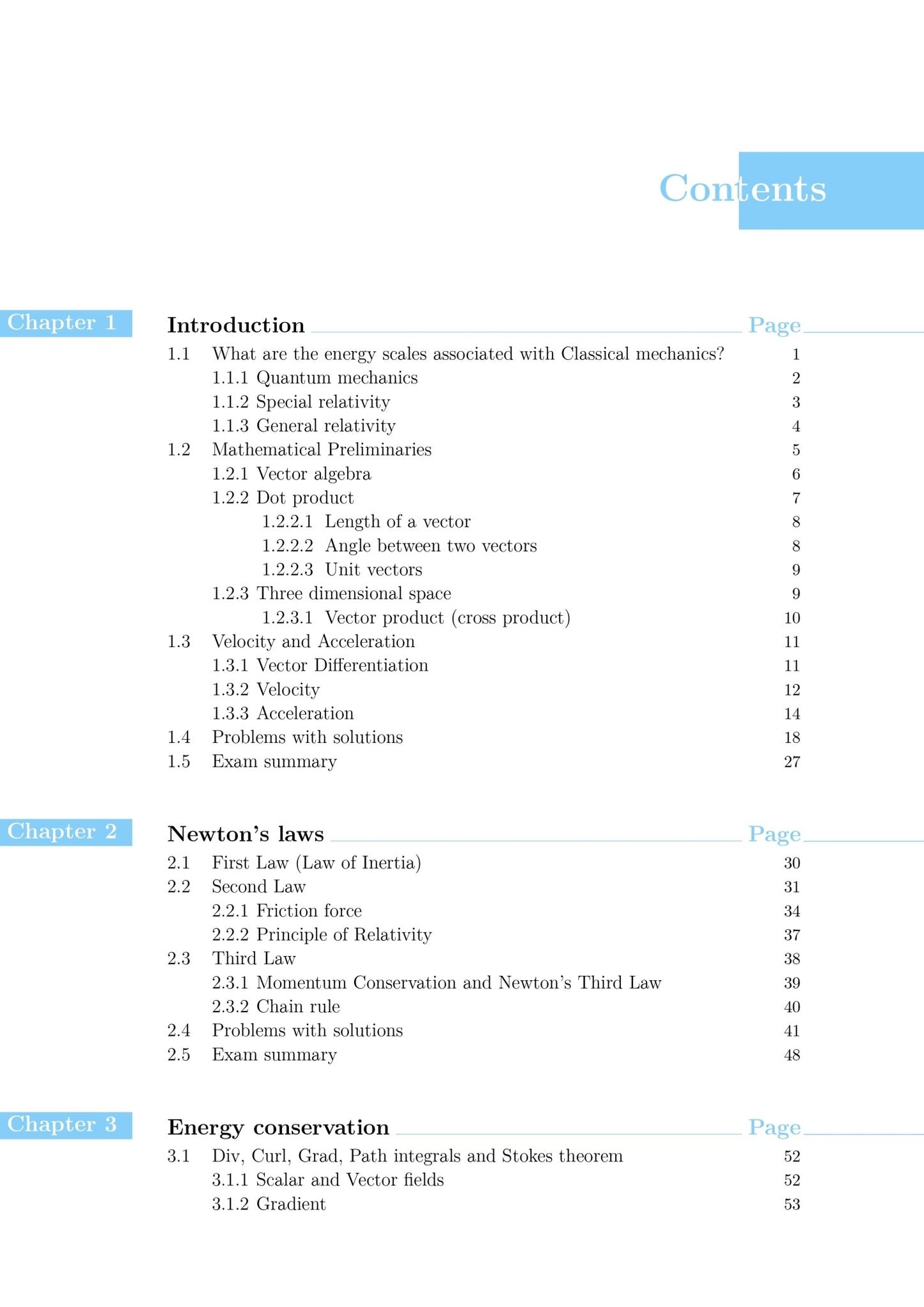 Classical Mechanics I - AristoMind