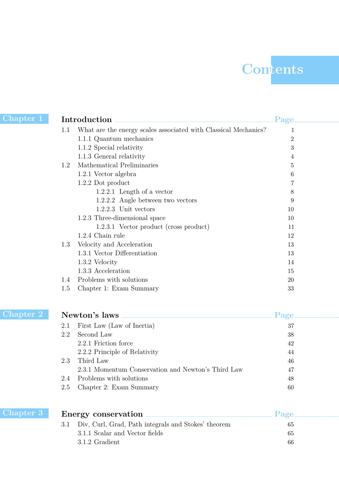 Classical Mechanics I - AristoMind